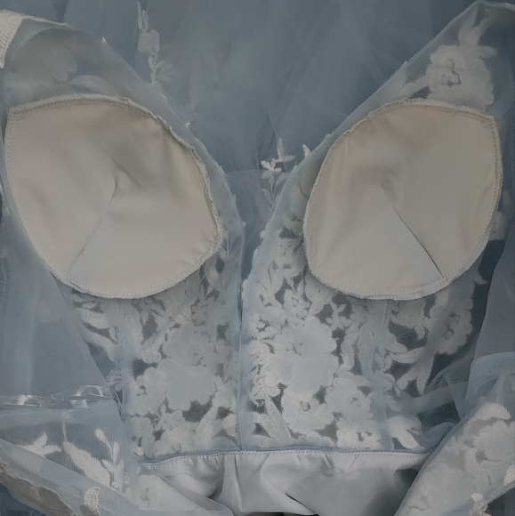 BLUE FORMAL/WEDDING DRESS - Picture 13 of 16